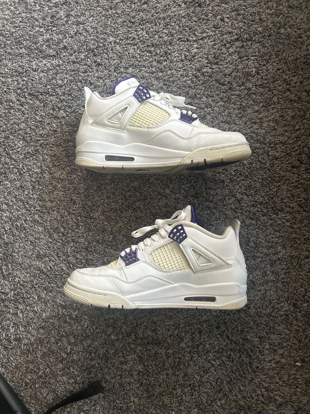 Jordan Brand × Nike Jordan 4 metallic purple Size US 10 / EU 43 - 2 Thumbnail