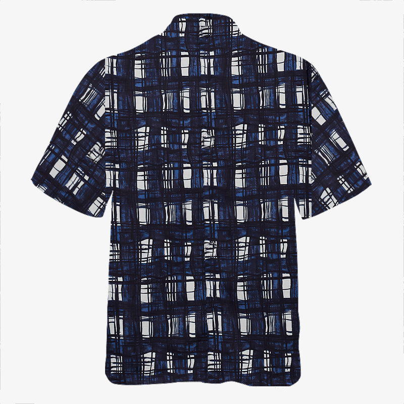 The Unbranded Brand Men's Blue Madras Check Pattern Shirt Size US M / EU 48-50 / 2 - 5 Thumbnail