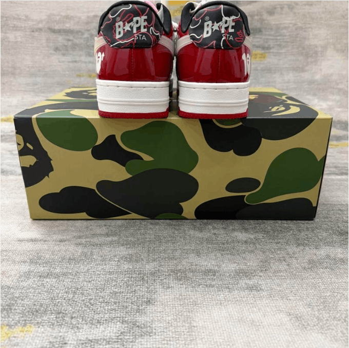 Bape ABATHINGAPE low cut board shoes for men Size US 8 / EU 41 - 6 Thumbnail