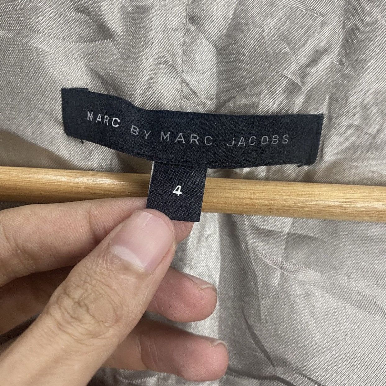 Marc by Marc Jacobs Archival Marc by Marc Jacobs Tan Utility Buckle Duffle Coat Size S / US 4 / IT 40 - 17 Thumbnail