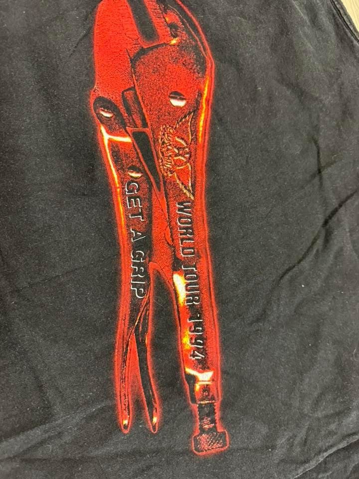 Other vintage 1994 Aerosmith "Get A Grip" World Tour concert shirt Size US L / EU 52-54 / 3 - 4 Thumbnail