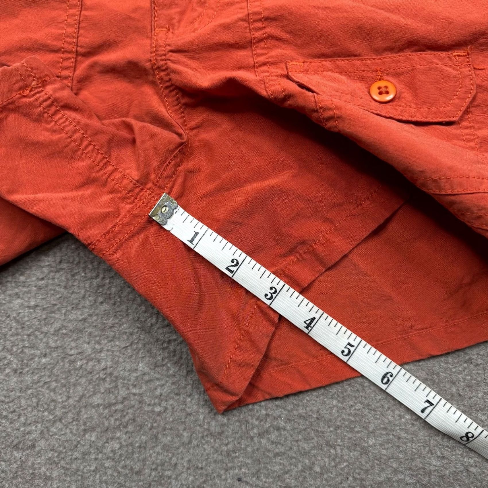 Polo Ralph Lauren Polo Ralph Lauren Polo Jeans Co. Shorts Womens 8 Orange Cargo Pockets Vintage Y2K Ladies PRL Cargo Shorts Women 8 Orange"} Size 30" / US 8 / IT 44 - 4 Thumbnail