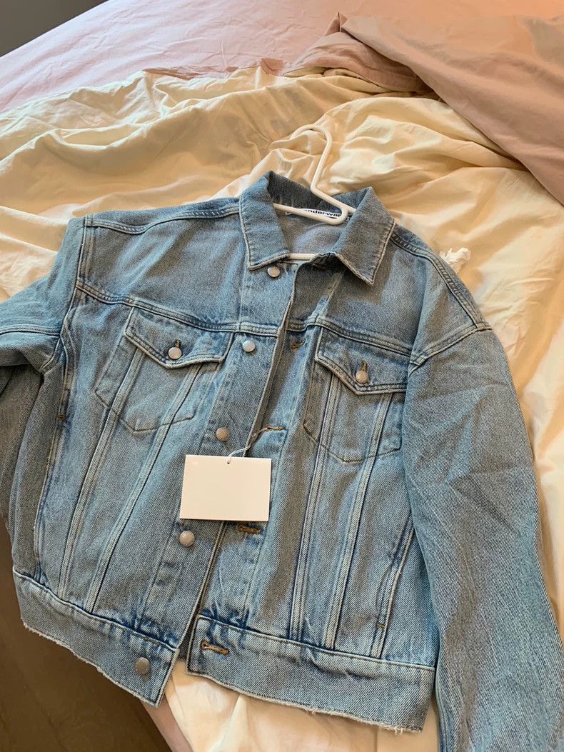 Alexander Wang Alexander Wang Denim Jacket Loose Fit Size XS / US 0-2 / IT 36-38 - 1 Thumbnail