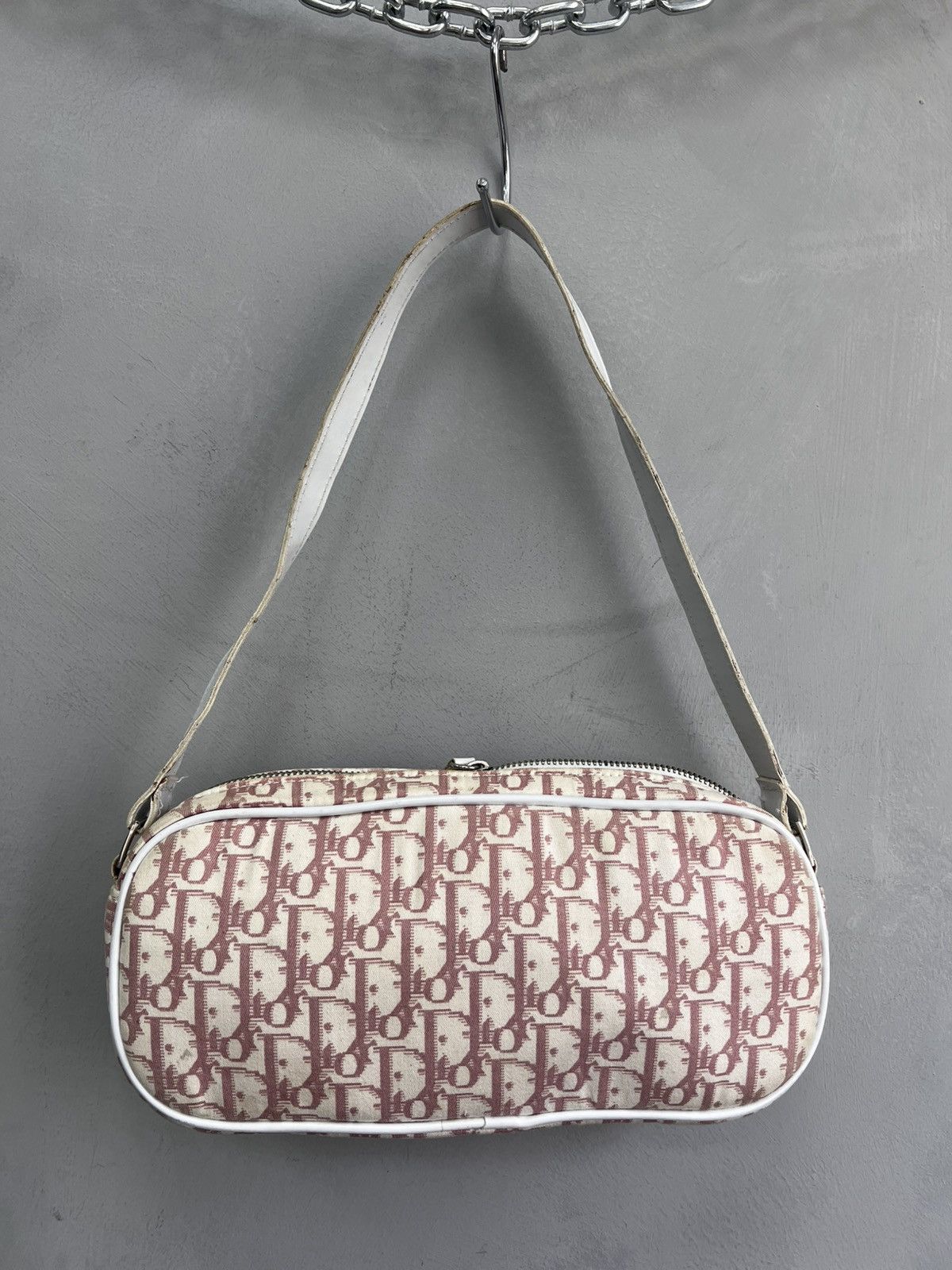 Vintage VINTAGE BOOTLEG DIOR hype MONOGRAM mini bag pink Size ONE SIZE - 8 Thumbnail