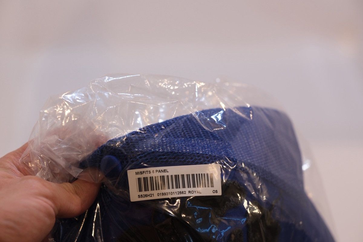 Misfits × Supreme Supreme SS26 Misfits 6 Panel Hat Royal Blue Brand New Size ONE SIZE - 8 Thumbnail