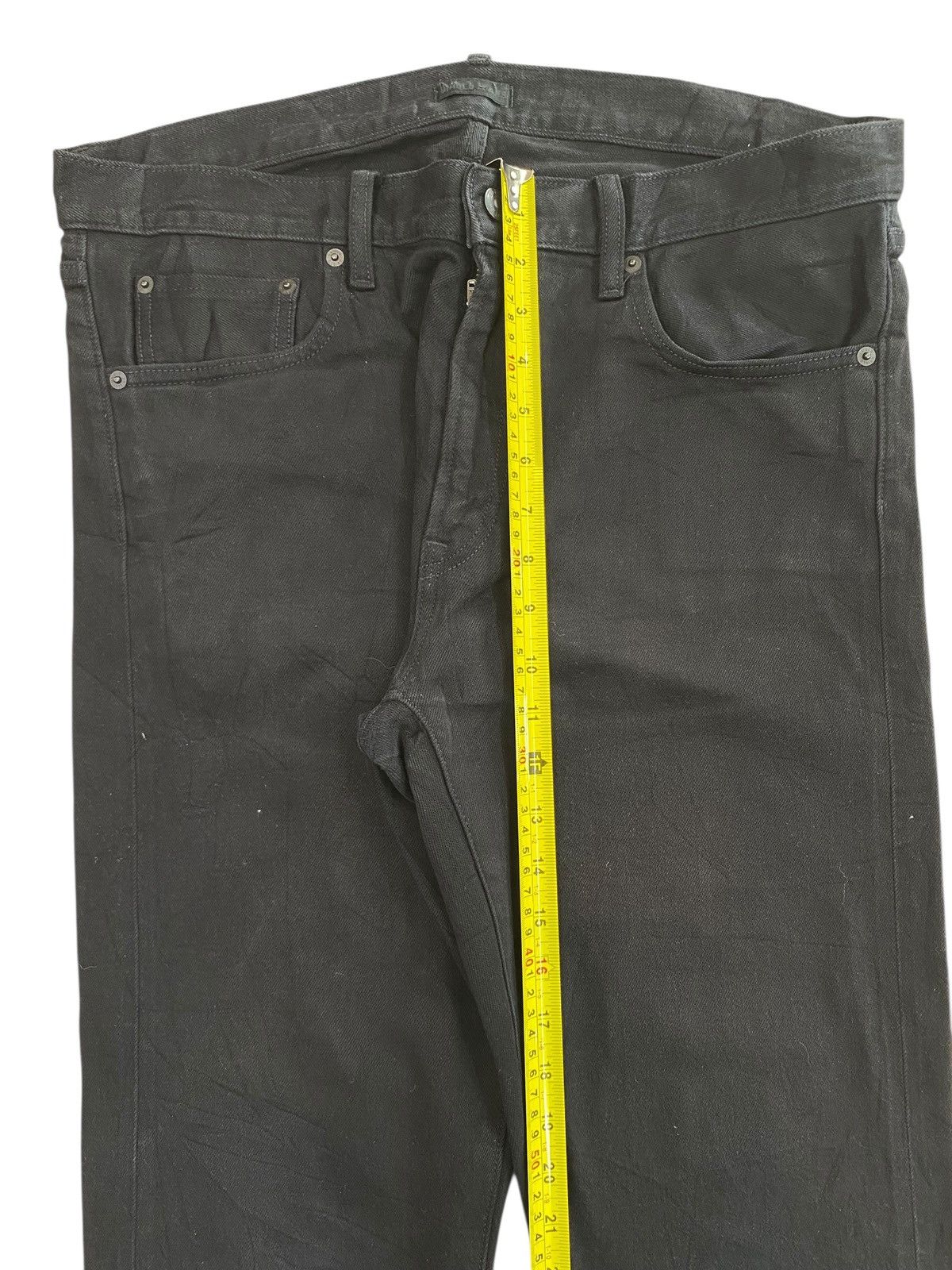 Uniqlo Uniqlo X Selvedge Dark Wash Style Straight Jeans Size US 34 / EU 50 - 6 Thumbnail