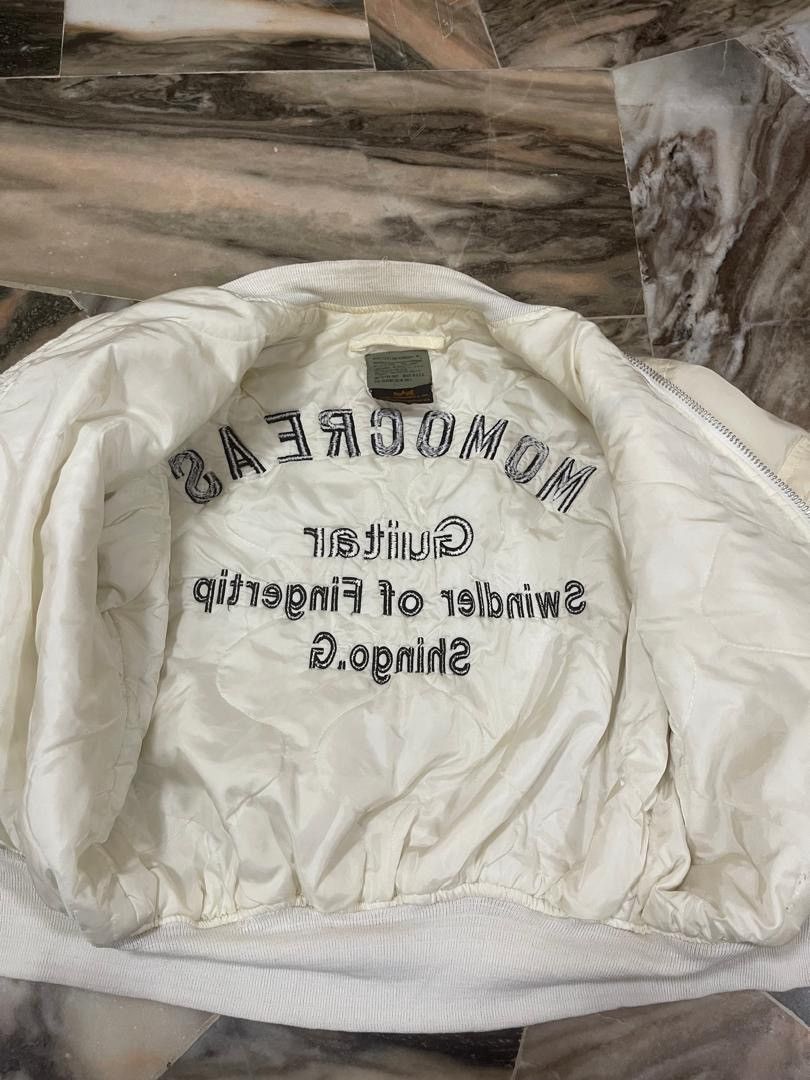 Alpha Industries Vintage Alpha Industries Momocreas Guitar Bomber Jacket Size US L / EU 52-54 / 3 - 15 Thumbnail
