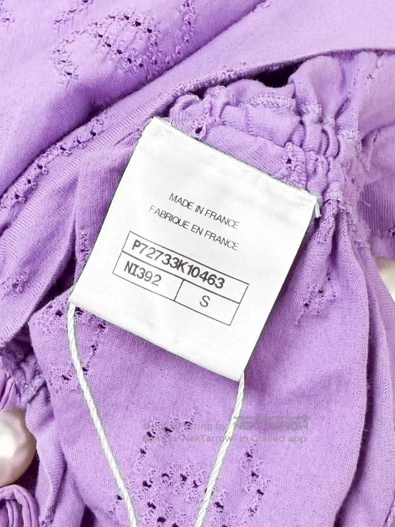 Chanel Chanel Hollow-out double c letter logo dark pattern drawst Size S / US 4 / IT 40 - 6 Thumbnail