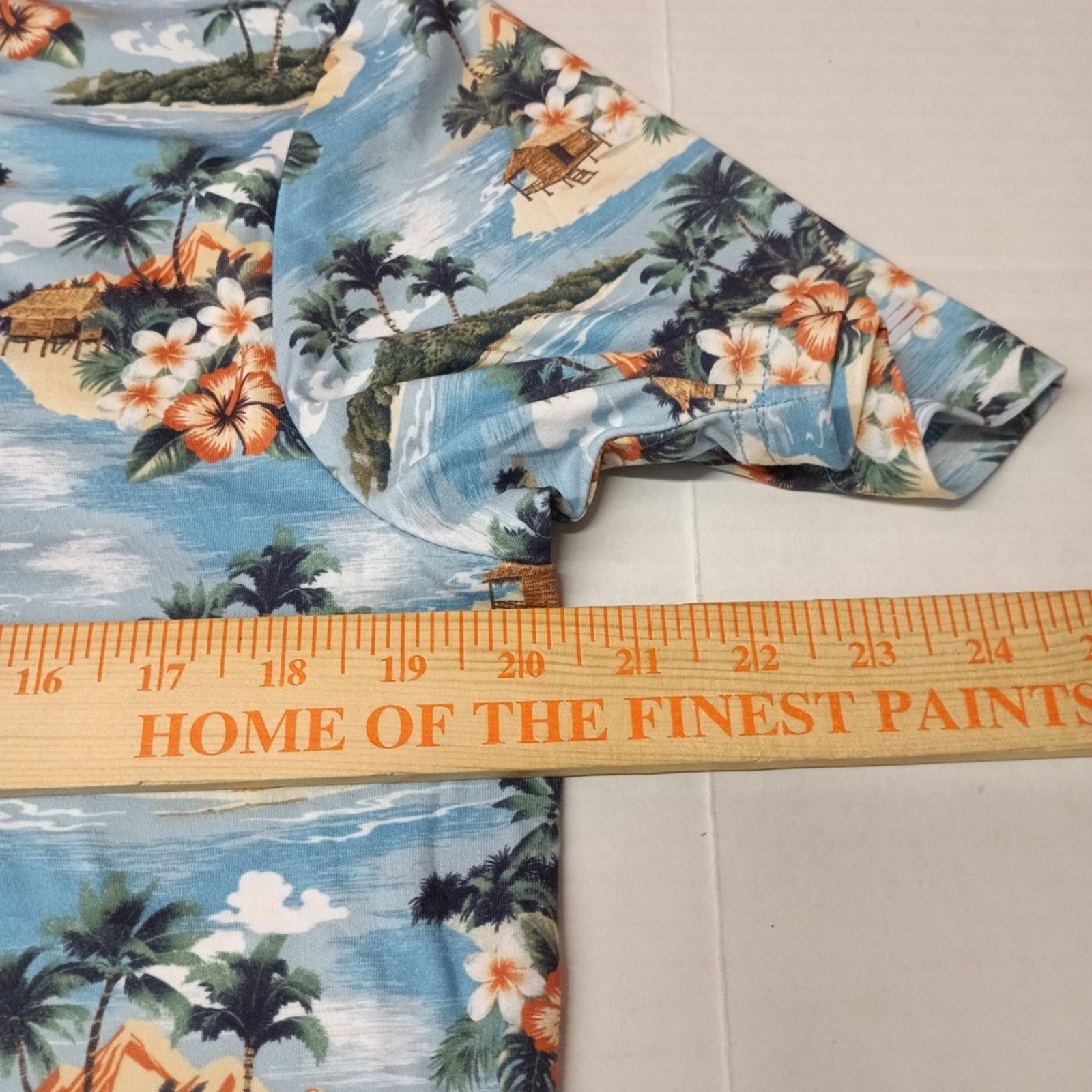 Chaps Chaps Everyday Performance Polo Shirt Men Size S Blue Floral Size US S / EU 44-46 / 1 - 5 Thumbnail