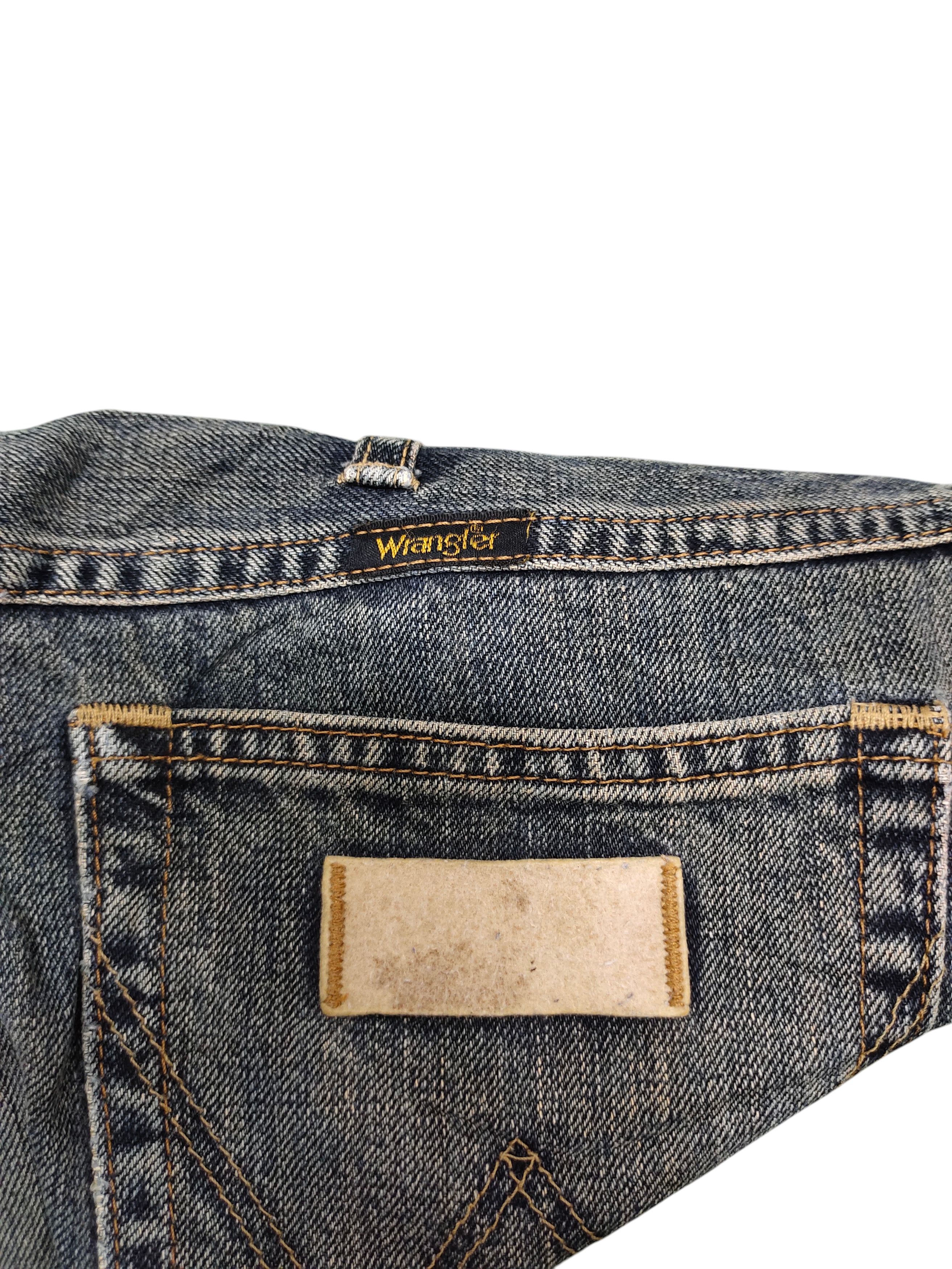 Comme des Garcons × Undercover Vintage Wrangler Japan Clawmark Distress Faded Denim Jeans Size US 32 / EU 48 - 10 Thumbnail
