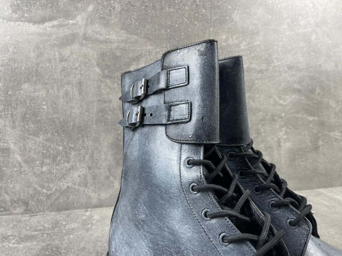 Vintage Vintage Military Combat Avant Garde Opium White Custom Boots Size US 9 / EU 42 - 5 Thumbnail