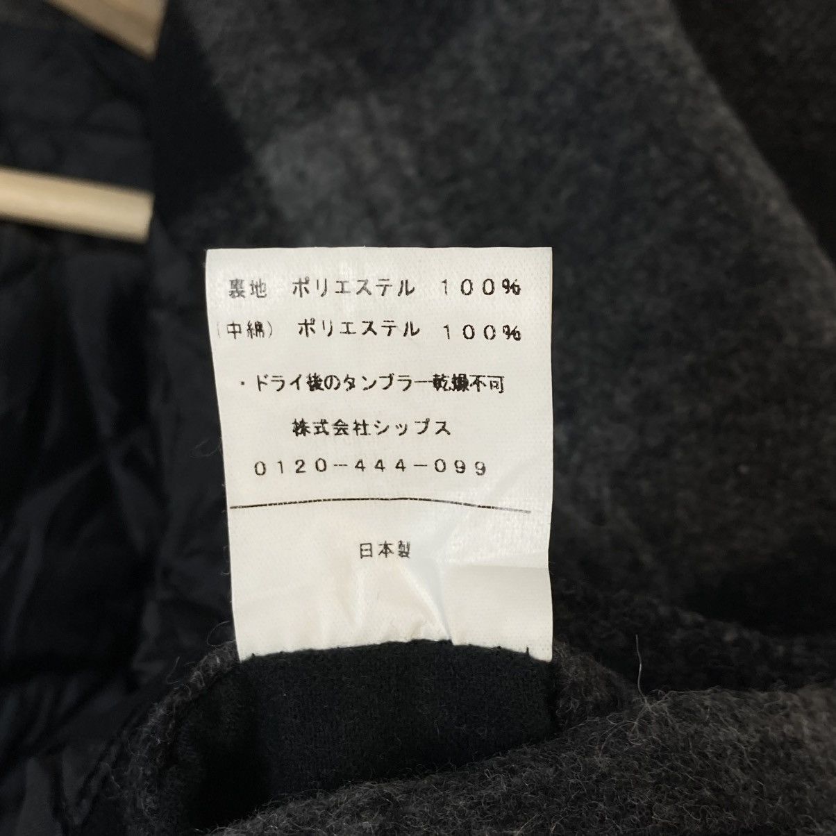 Issey Miyake 🇯🇵 VINTAGE SHIPS JET BLUE PLAID WOOL HOODED JACKET Size US S / EU 44-46 / 1 - 11 Thumbnail