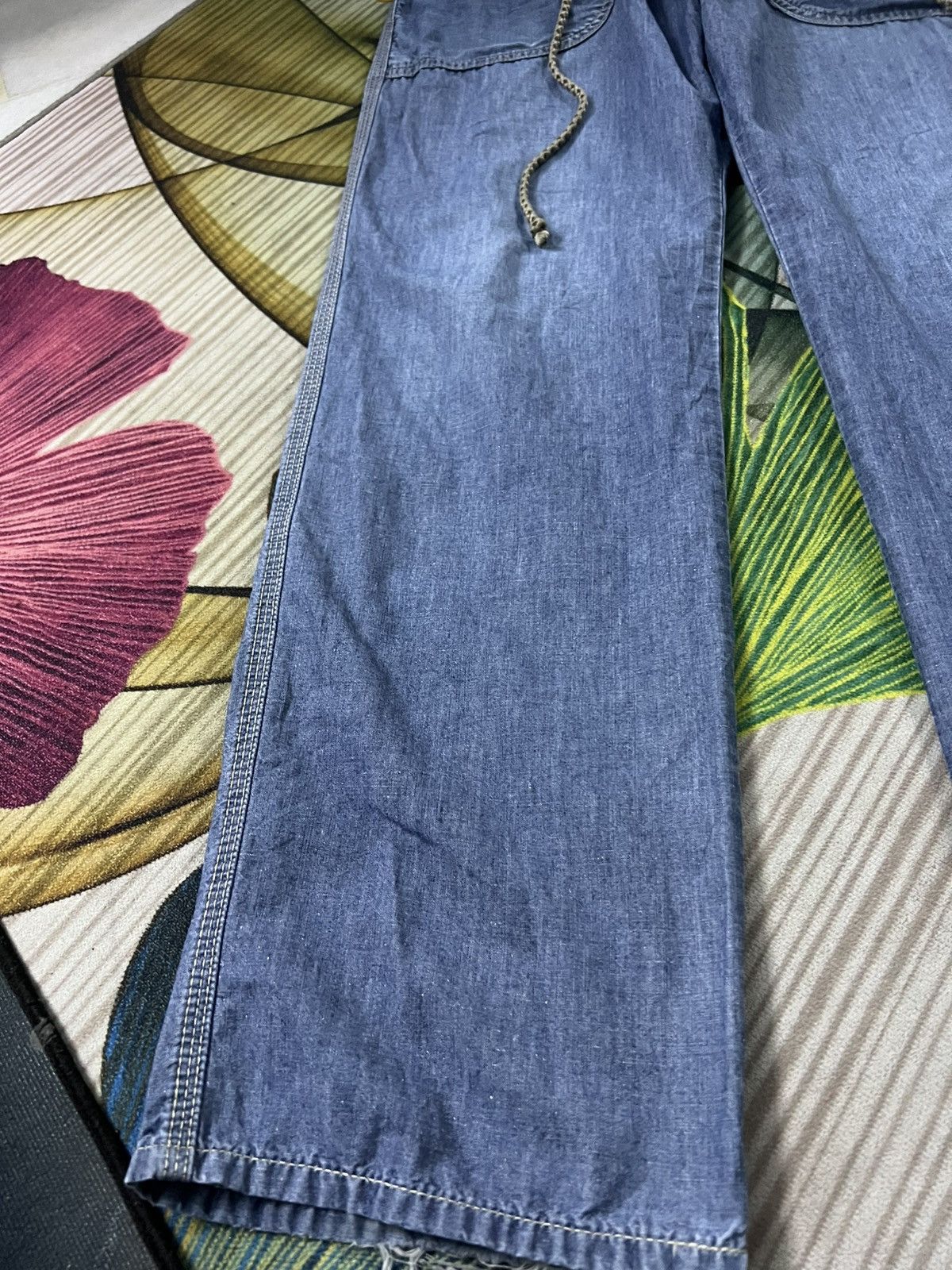 Japanese Brand EDWIN BAGGY JEANS Size US 31 - 7 Thumbnail