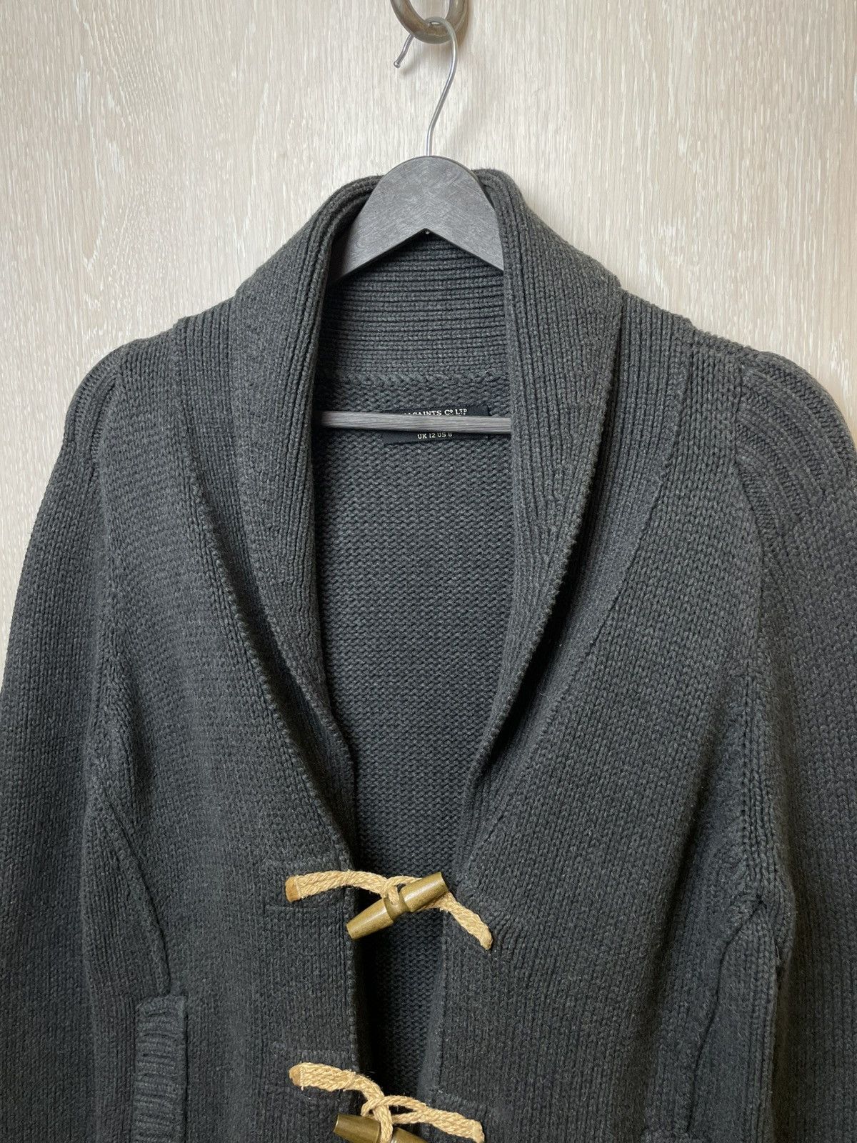 Allsaints Vintage Allsaints Cardigan Toggle Knit Sweater Size US M / EU 48-50 / 2 - 2 Thumbnail