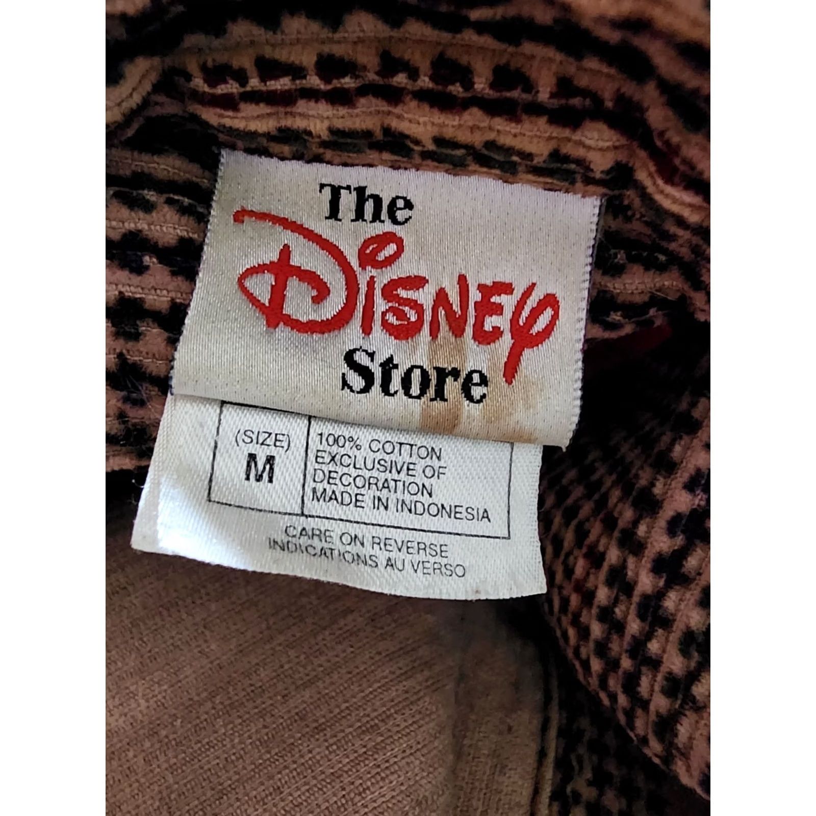 Disney VINTAGE Disney Goofy Mickey Mouse Outdoors Corduroy Shirt Mens M Brown 90s Cartoon Button-Up Size US M / EU 48-50 / 2 - 5 Thumbnail