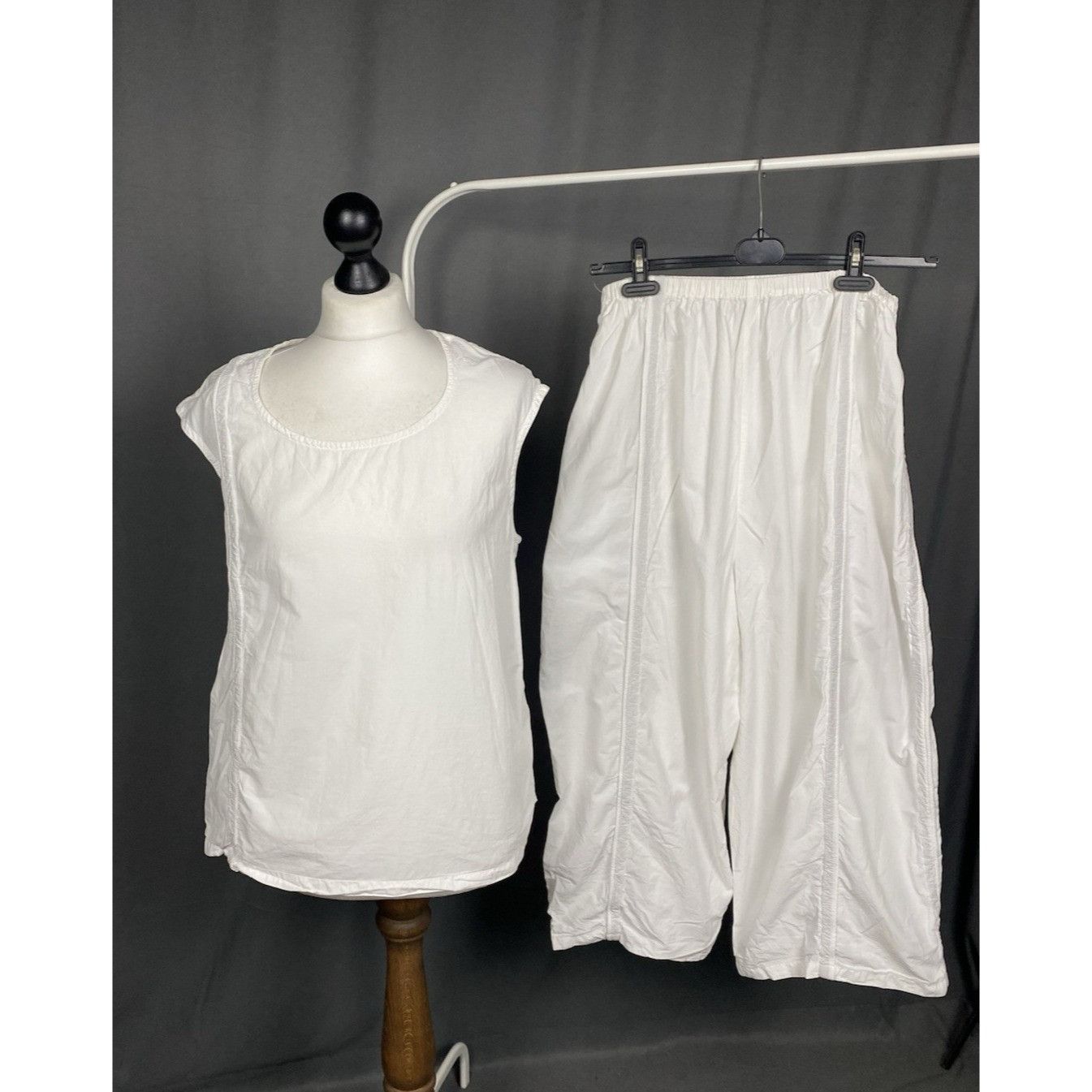 Rundholz Rundholz Women's White 2 Piece Lounge Set Size L Size L / US 10 / IT 46 - 1 Thumbnail