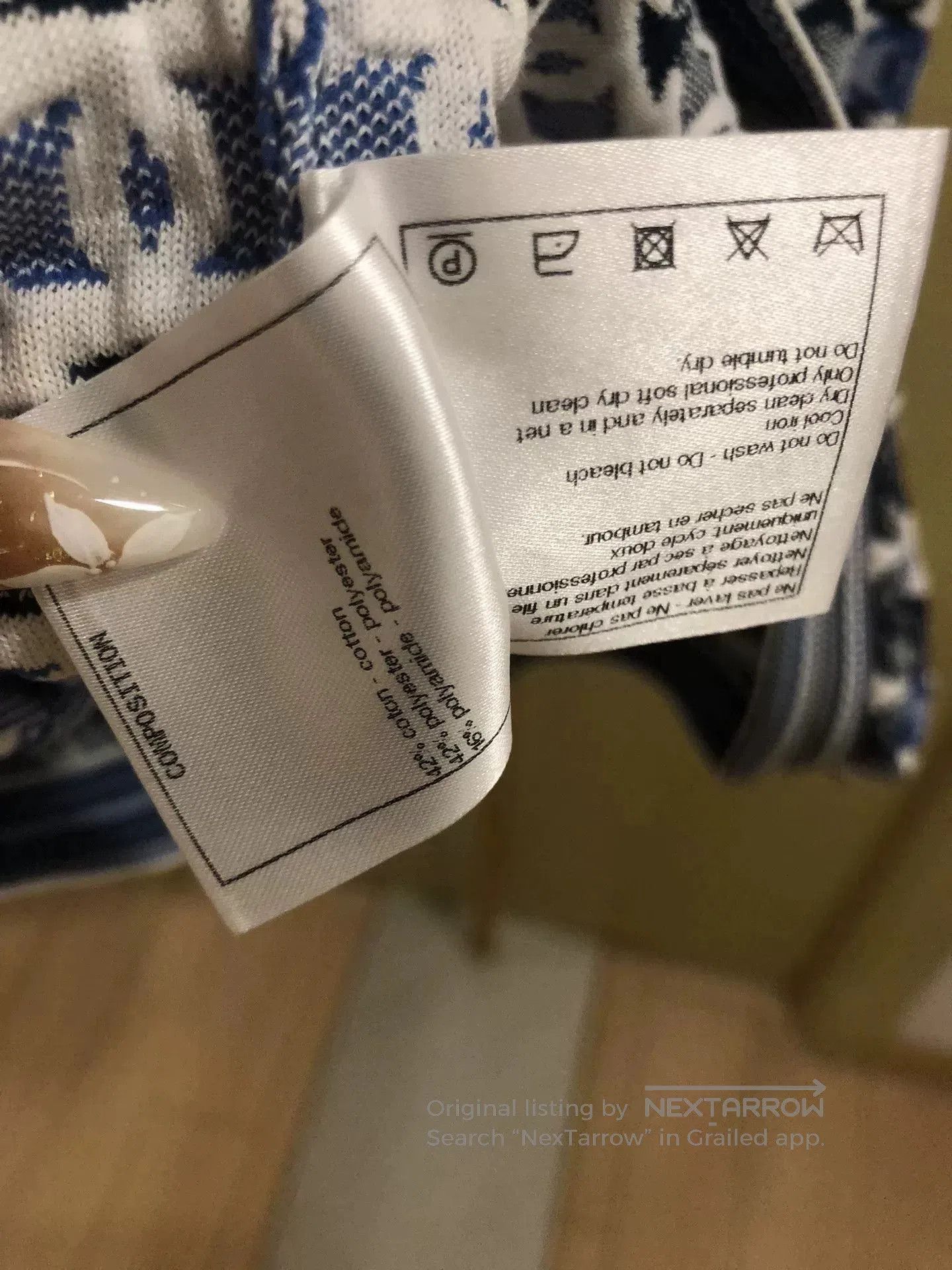 Chanel Chanel Knit Tank Top with Logo. Size M / US 6-8 / IT 42-44 - 5 Thumbnail