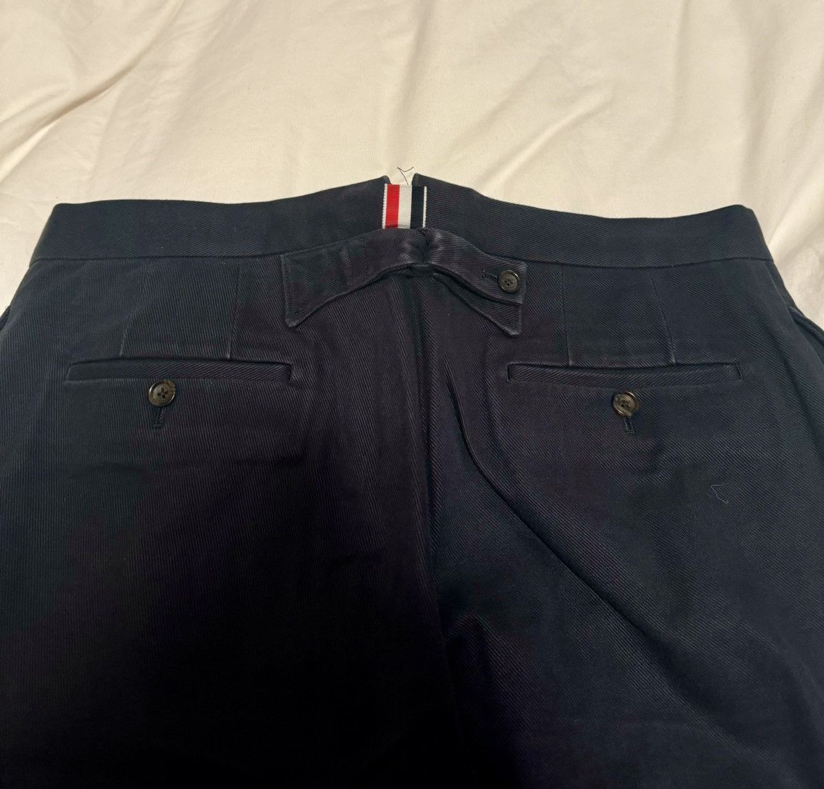 Thom Browne Navy Thom Browne Trousers Size US 34 / EU 50 - 3 Thumbnail