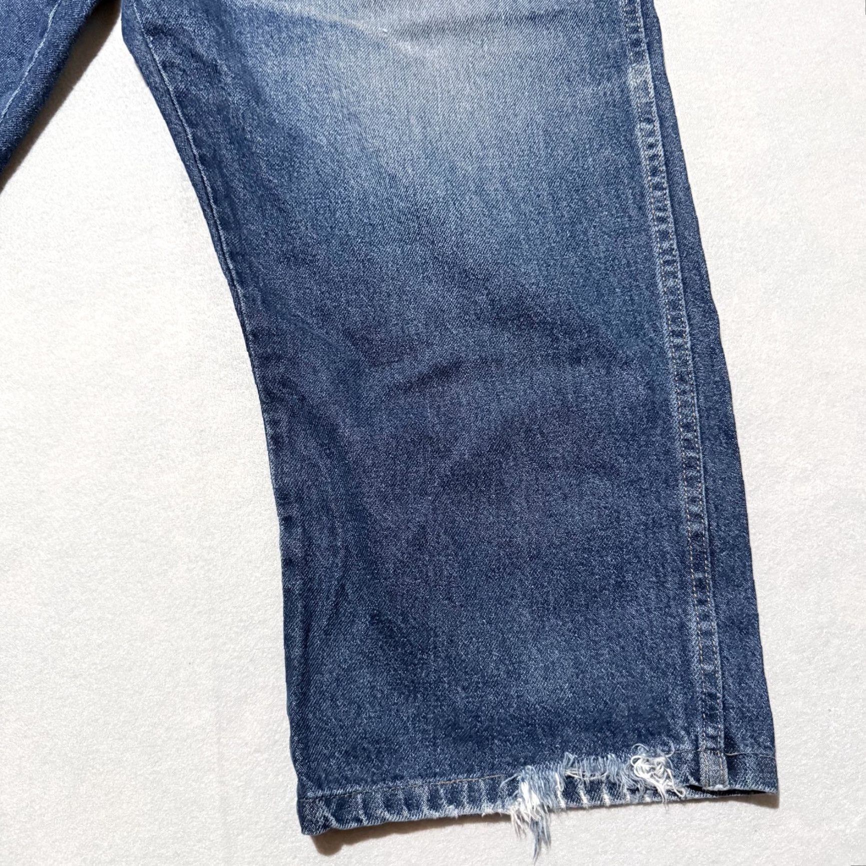 Denime Rustler Classic Regular-Fit Jeans Men's Soft Rinse Denim Straight Leg - 46x30 Size US 30 / EU 46 - 5 Thumbnail