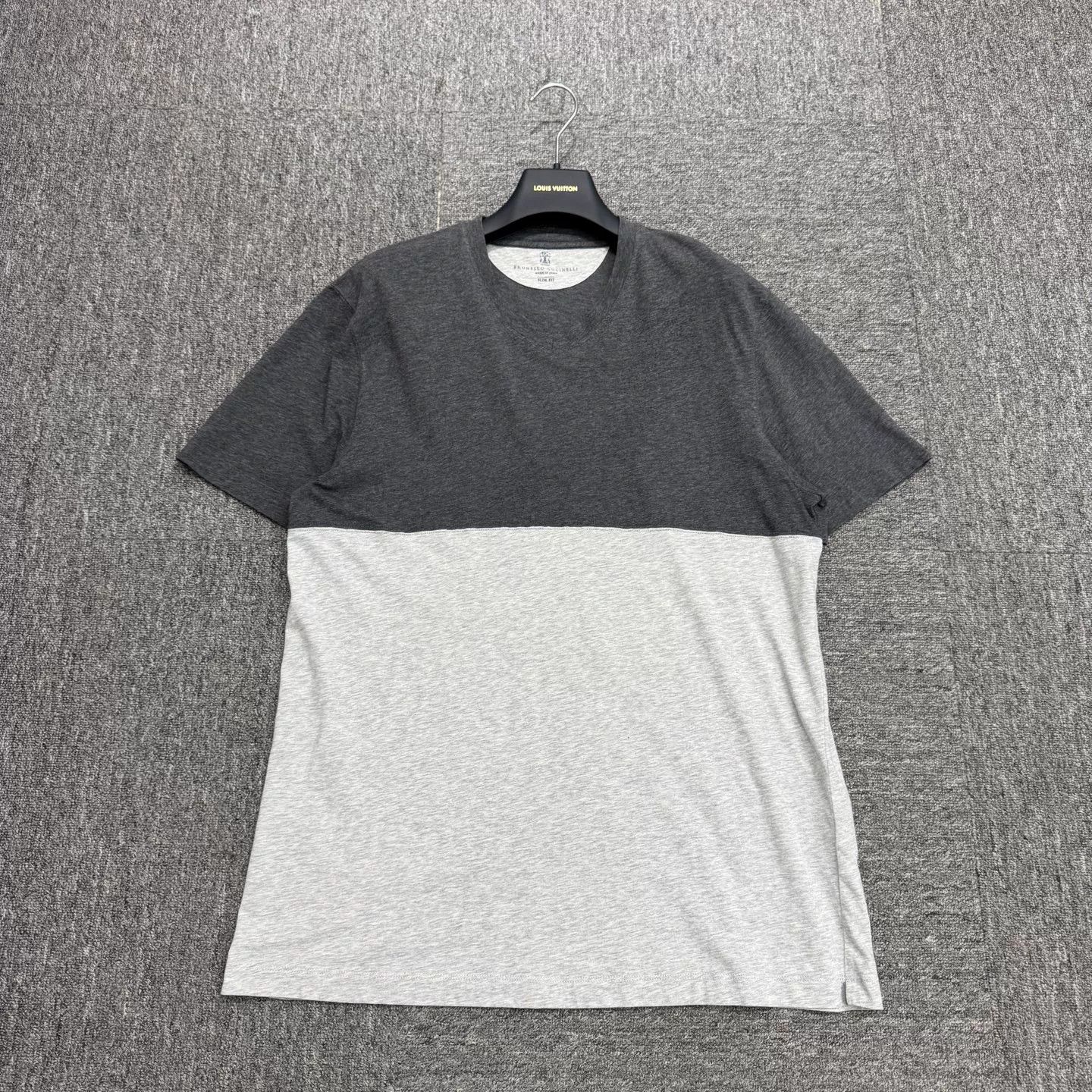 Brunello Cucinelli Brunello Cucinelli Color Block Short-Sleeve Size US XL / EU 56 / 4 - 1 Thumbnail