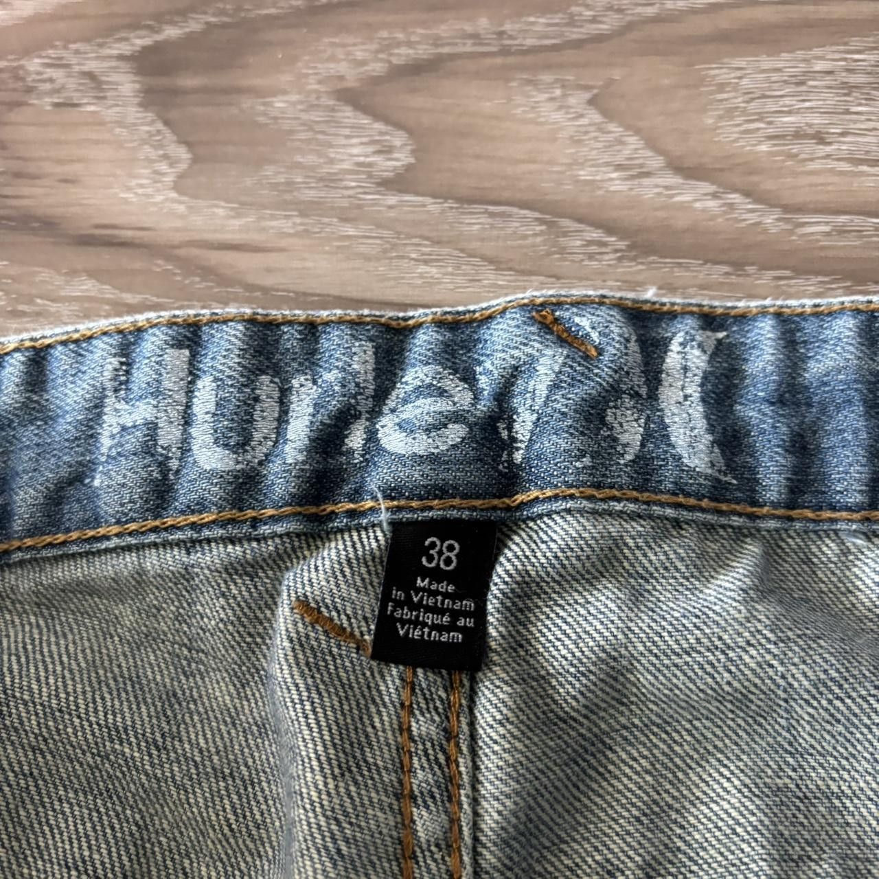 Hurley Crazy Vintage Y2K/2000s Baggy Hurley Skater Style Denim Jeans! 38x32 Size US 38 / EU 54 - 8 Thumbnail