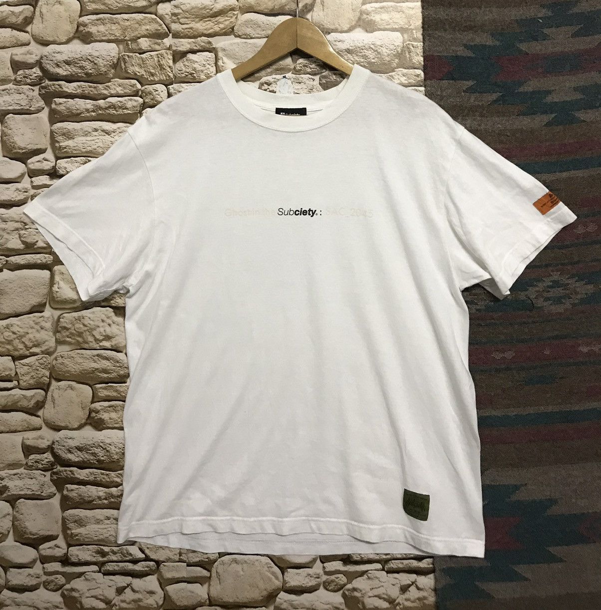 Anime × Japanese Brand Subciety Ghost in the Shell:SAC _2045 Anima Tees Size US L / EU 52-54 / 3 - 2 Thumbnail