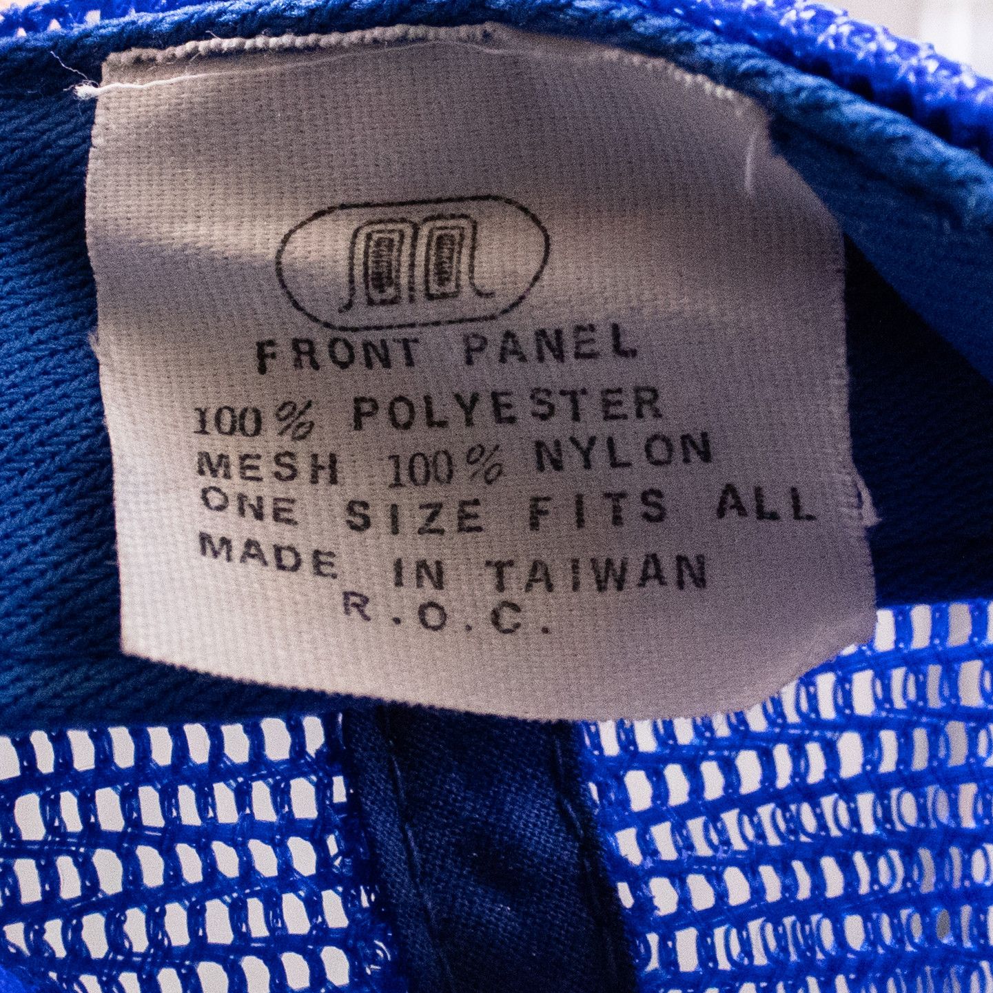 Vintage Vintage 1990s Palm Tree Comedy Humor Meme Blue Trucker Hat Size ONE SIZE - 3 Thumbnail