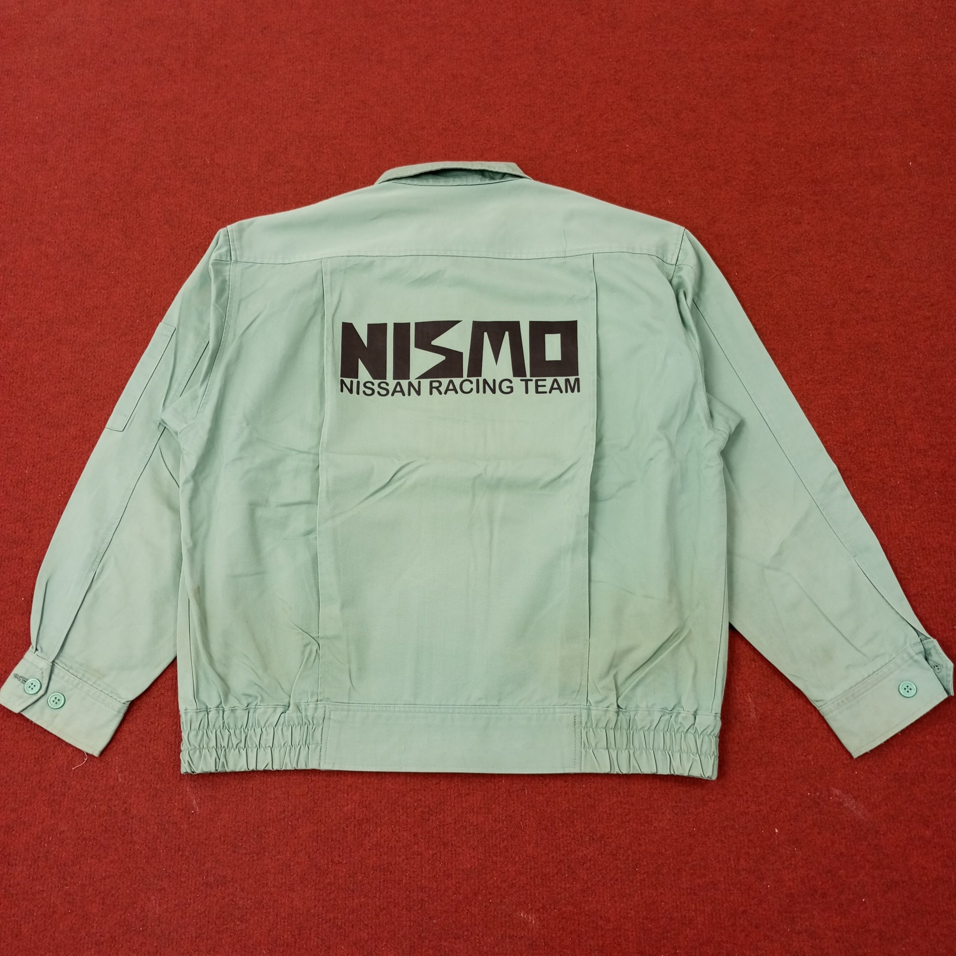 Vintage Nismo Nissan Racing Team Motorsports Custom Jacket c240n5 Size US L / EU 52-54 / 3 - 1 Thumbnail