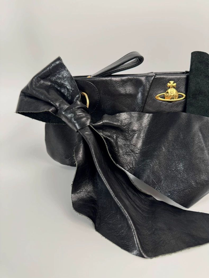 Vivienne Westwood Vivienne Westwood size os A leather bow bag Size ONE SIZE - 3 Thumbnail