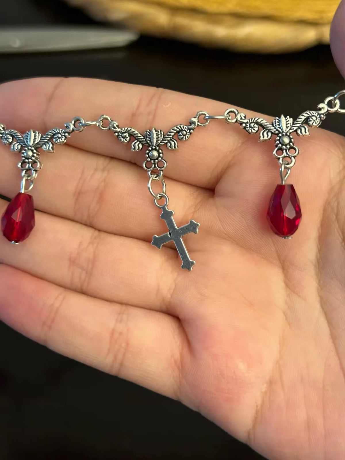 Jewelry Sword Cross Necklace Size ONE SIZE - 3 Thumbnail