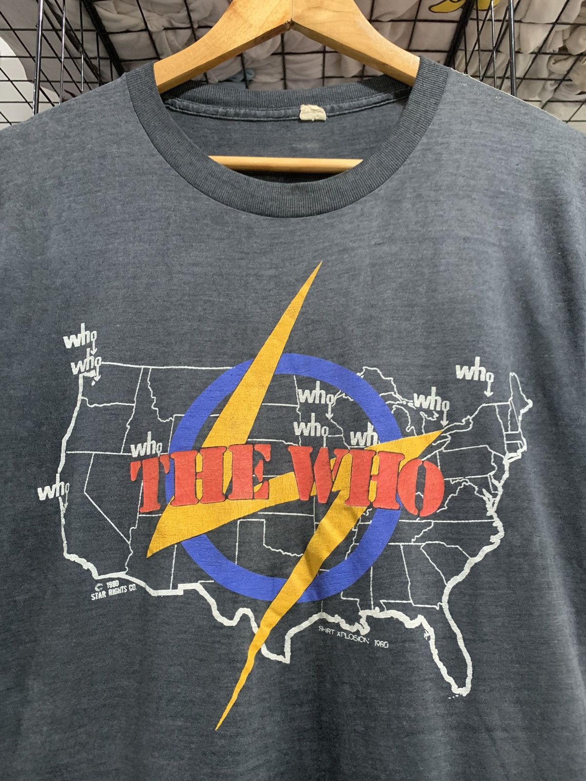 Band Tees × Vintage Vintage 80’s The Who Tshirt Size US L / EU 52-54 / 3 - 2 Thumbnail