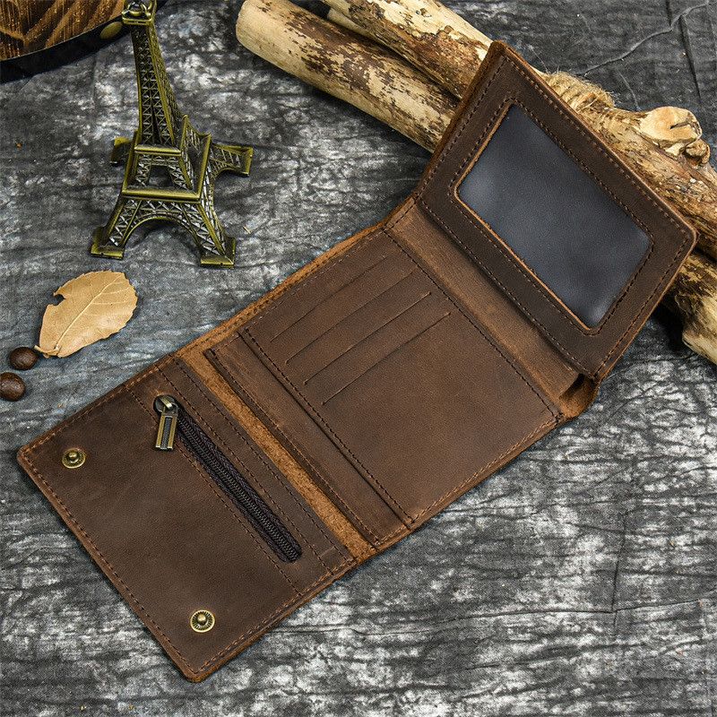 Japanese Brand × Vintage Men PU Leather Wallet With Chain Size ONE SIZE - 2 Thumbnail