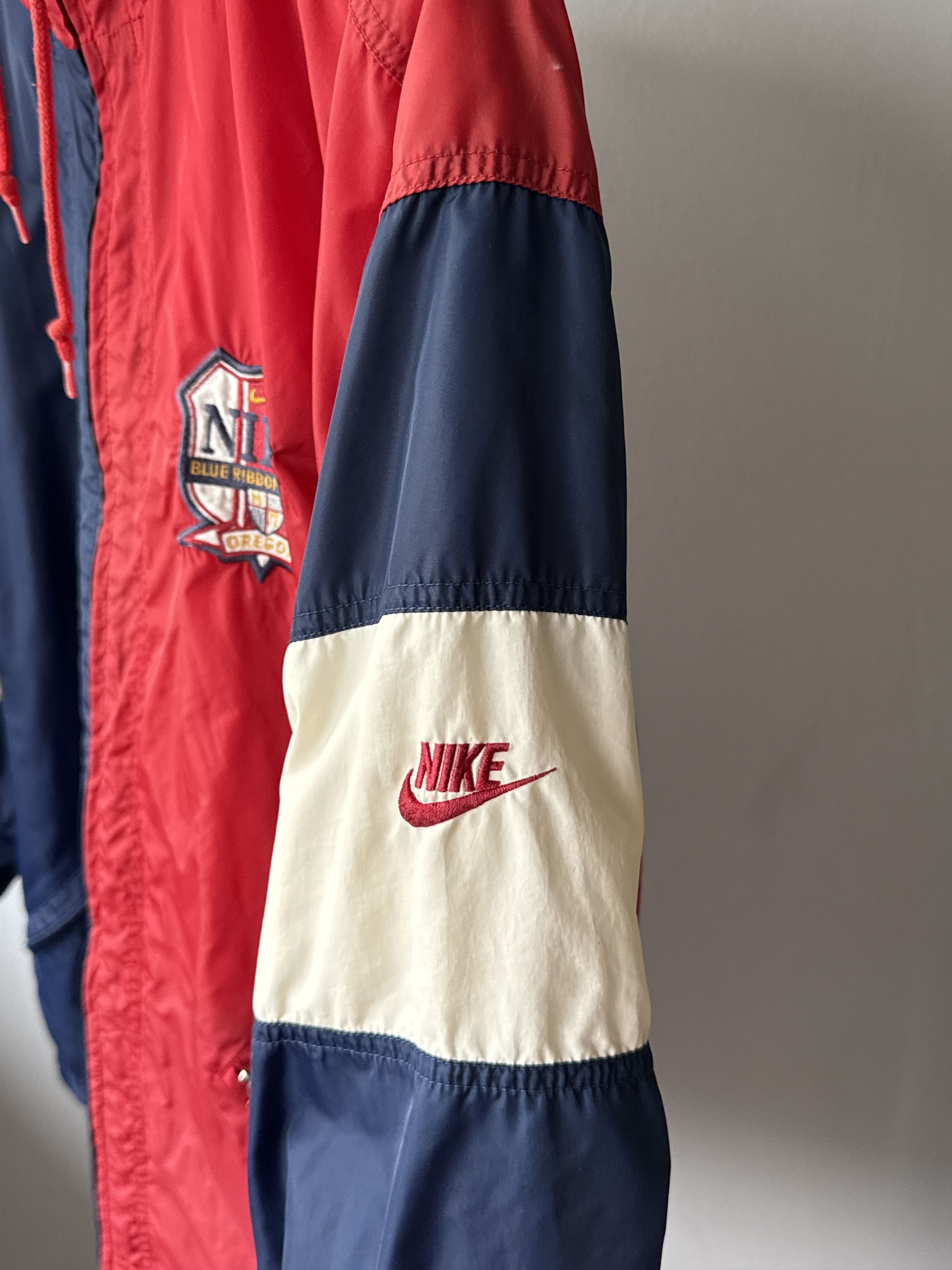 Nike × Vintage Vintage Nike Blue Ribbon Sports Oregon Windbreaker Jacket Size US M / EU 48-50 / 2 - 9 Thumbnail