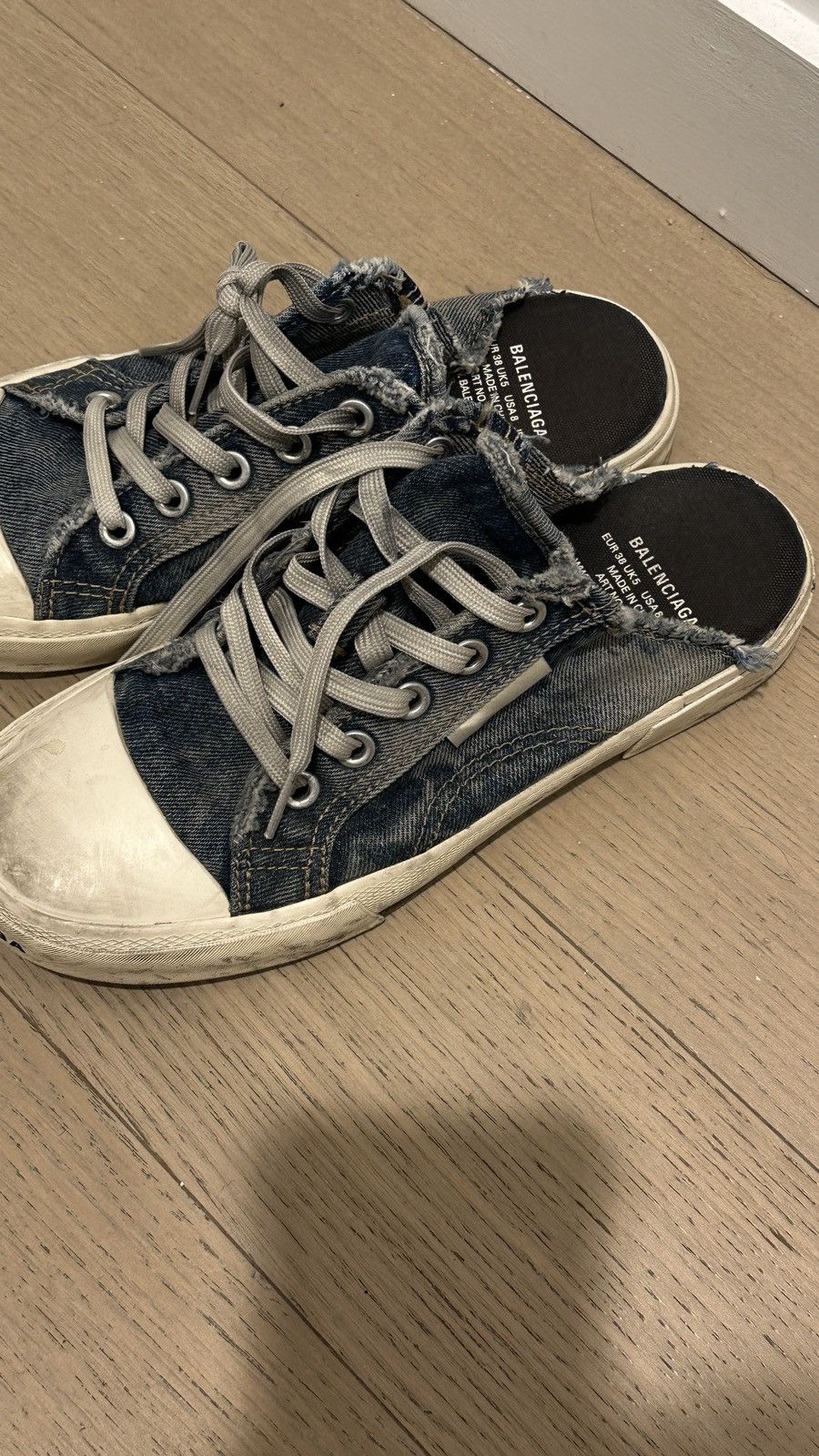 Balenciaga Balenciaga Slip-on denim Size US 8 / IT 38 - 2 Thumbnail