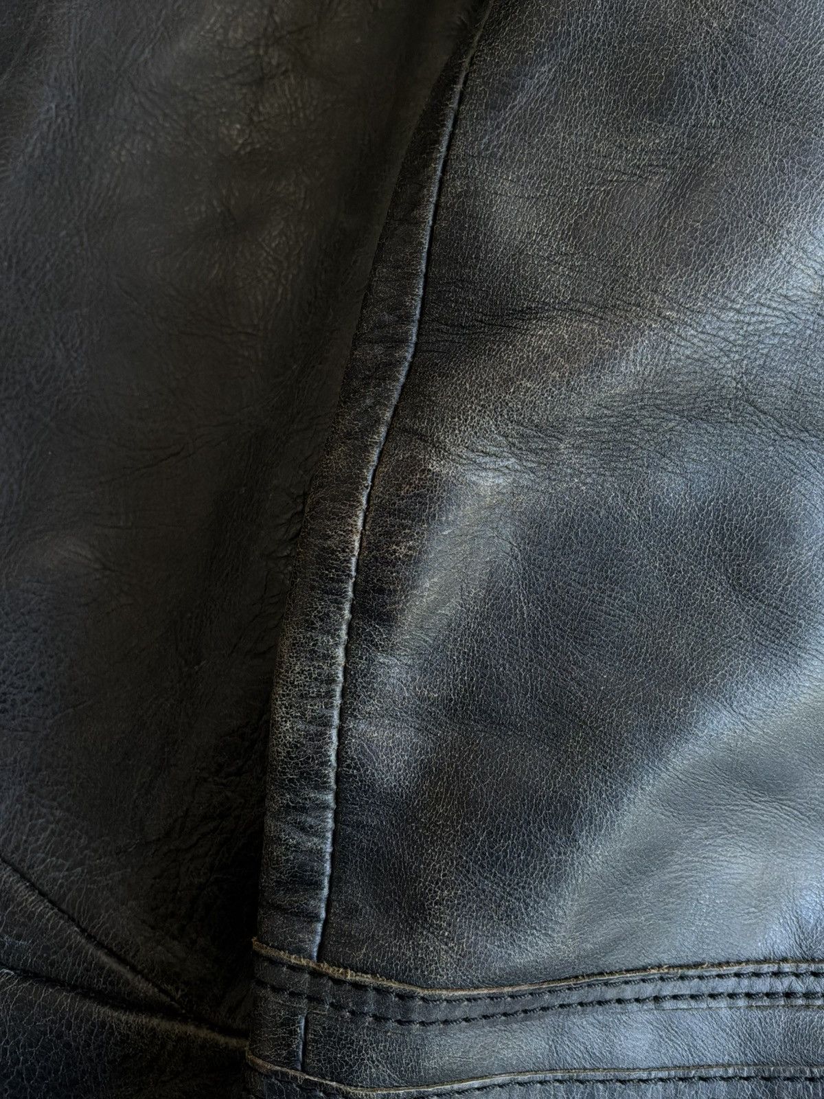 Dior AW03 Dior - Hedi Slimane - Luster Leather Jacket Size US S / EU 44-46 / 1 - 11 Thumbnail