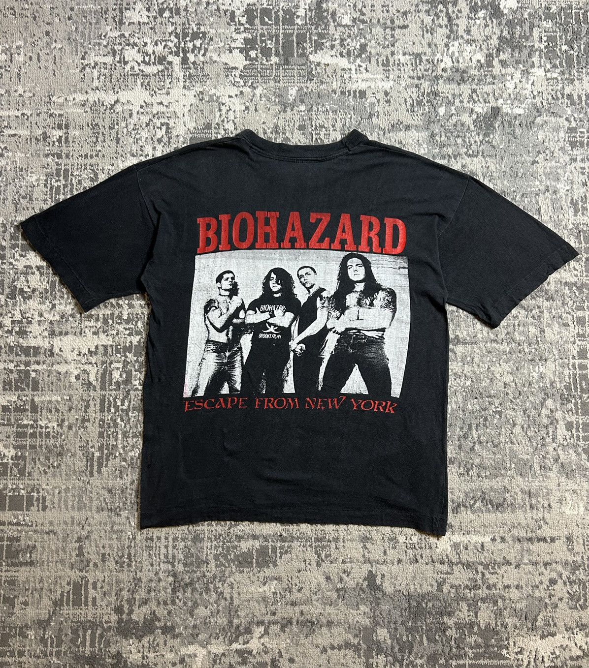 BIOHAZARD バイオハザードNYHC 90s vintage当時物パーカー BIOHAZARD バイオハザードNYHC 90s vintage当時物パーカー Biohazard