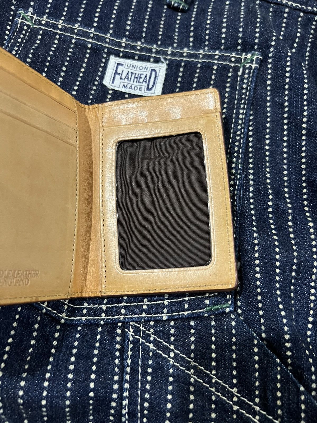 Bit & Bridle × Genuine Leather × Redmoon Bridle Leather England Craft Bifold Card & Money Slot Wallet Size ONE SIZE - 4 Thumbnail