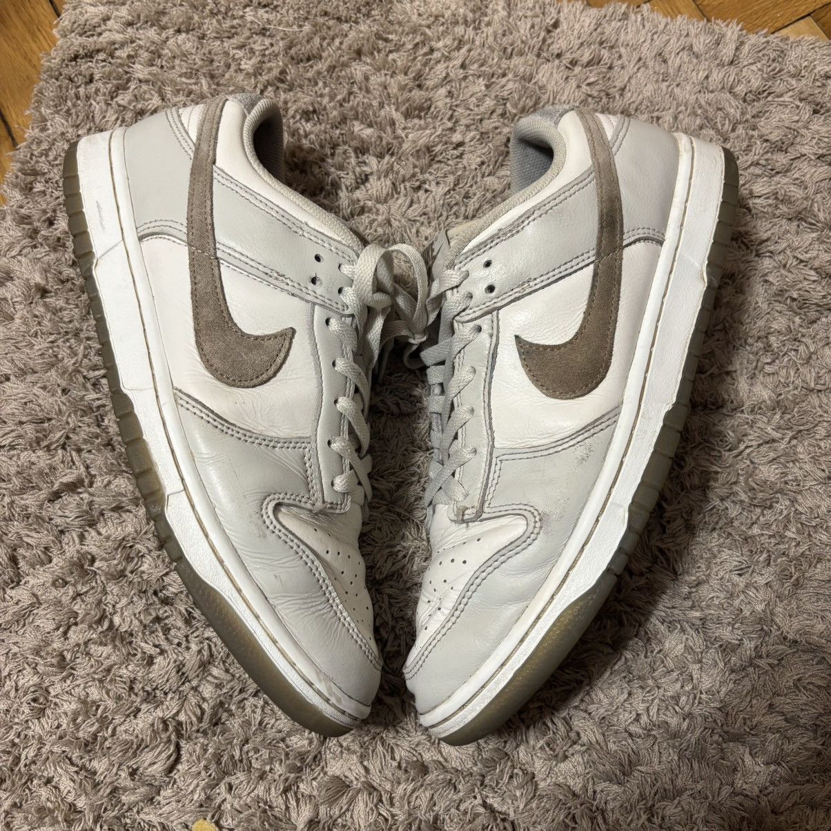 Nike NIKE DUNK LOW RETRO SE Phantom/ Khaki-Light Bone Shoe Size US 11 / EU 44 - 2 Thumbnail