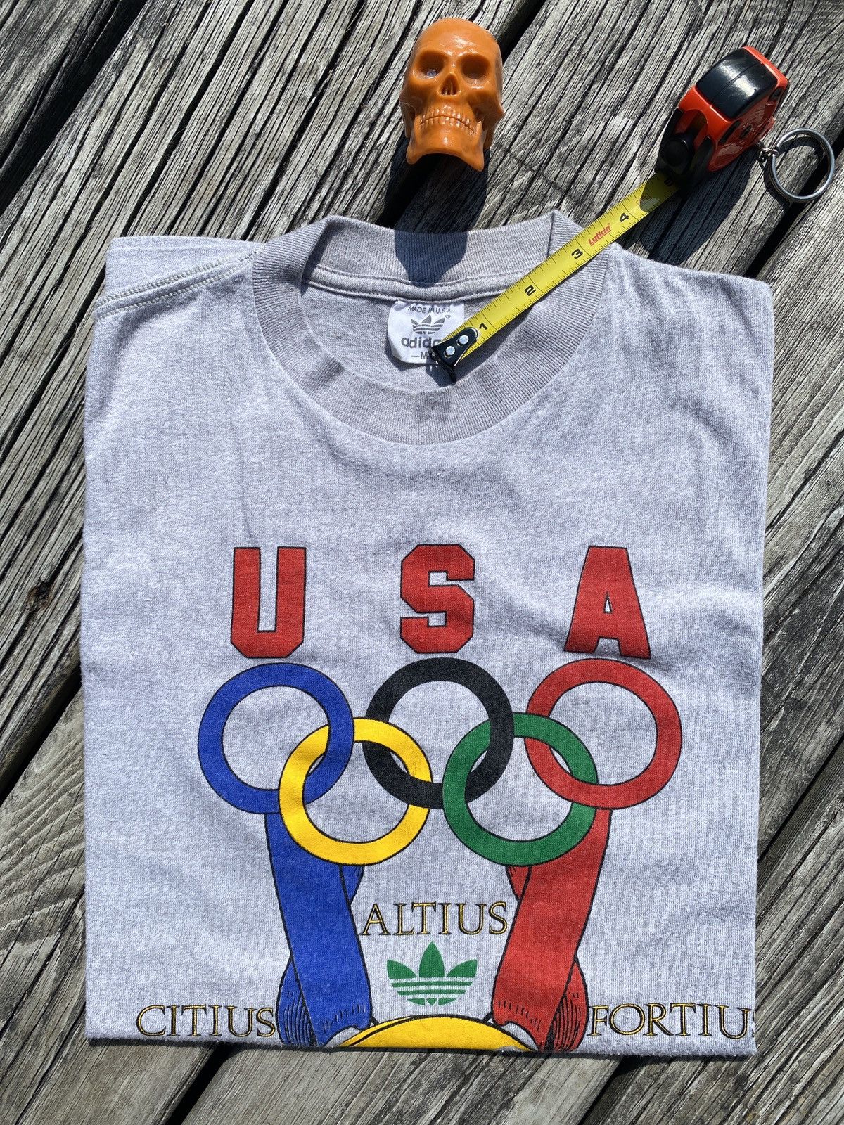 Adidas × Vintage 80s Adidas 1988 Olympics shirt sz M Size US M / EU 48-50 / 2 - 5 Thumbnail