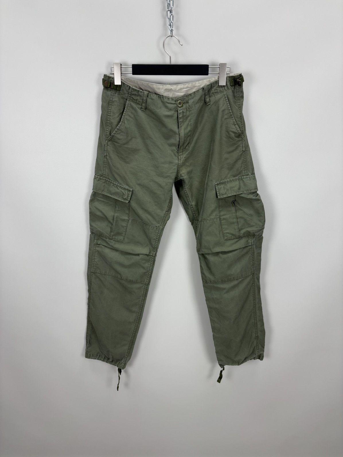 Carhartt Mens cargo pants Carhartt Size 32x32 Color Khaki Size US 32 / EU 48 - 1 Thumbnail