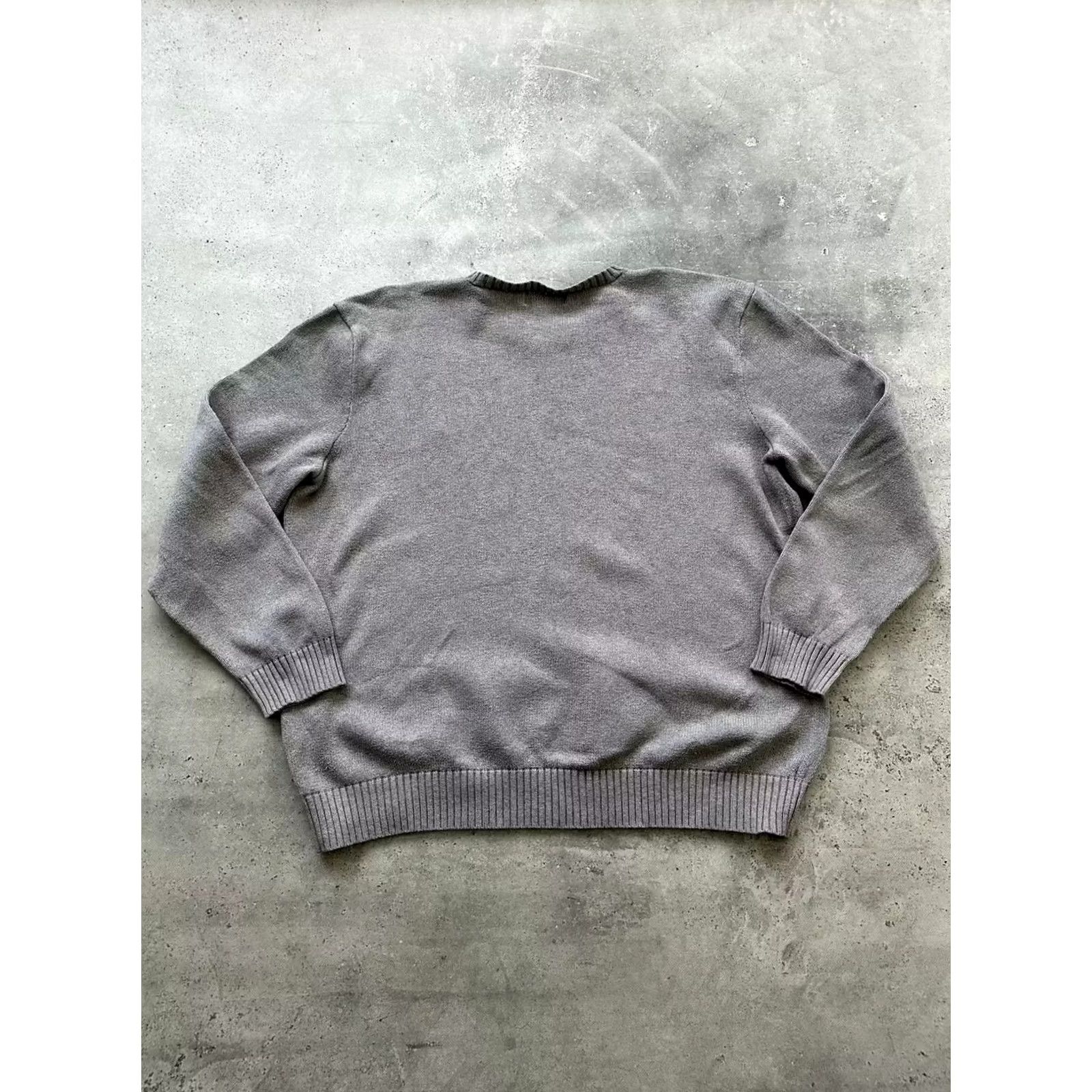 Ralph Lauren Nike Polo Ralph Lauren Sweater Sweatshirt Men’s 2XL Gray Knit Cotton Crew Neck Pullover Casual Mens Size US XXL / EU 58 / 5 - 2 Thumbnail