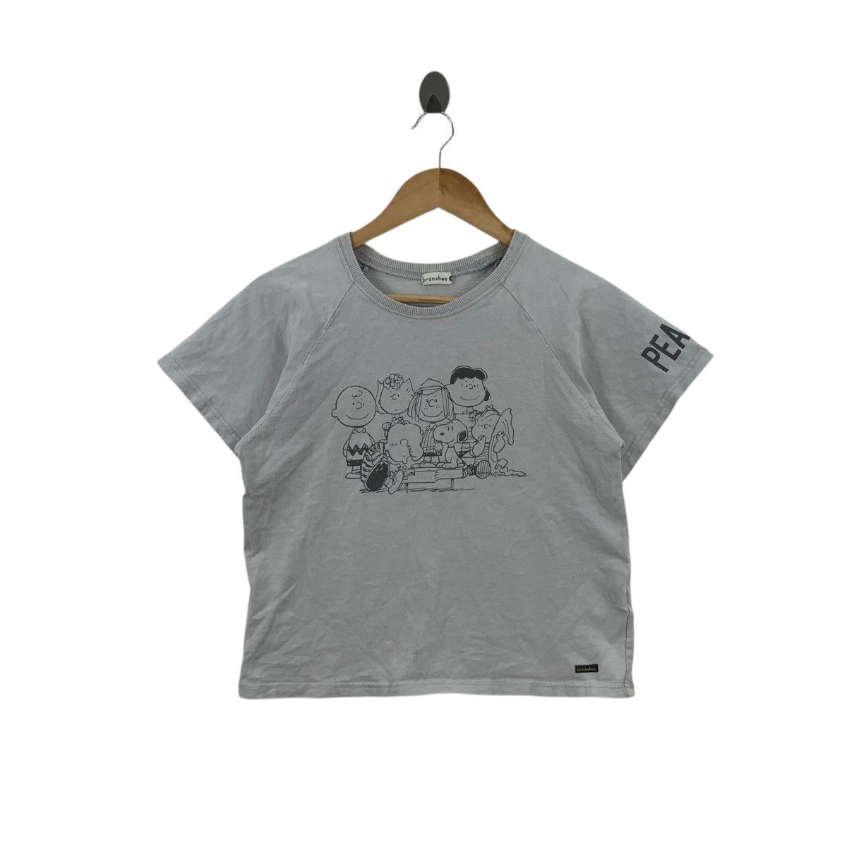 Peanuts BRANSHES PEANUTS SNOOPY & Friends Cartoon Tee Shirt Top Size M / US 6-8 / IT 42-44 - 1 Thumbnail
