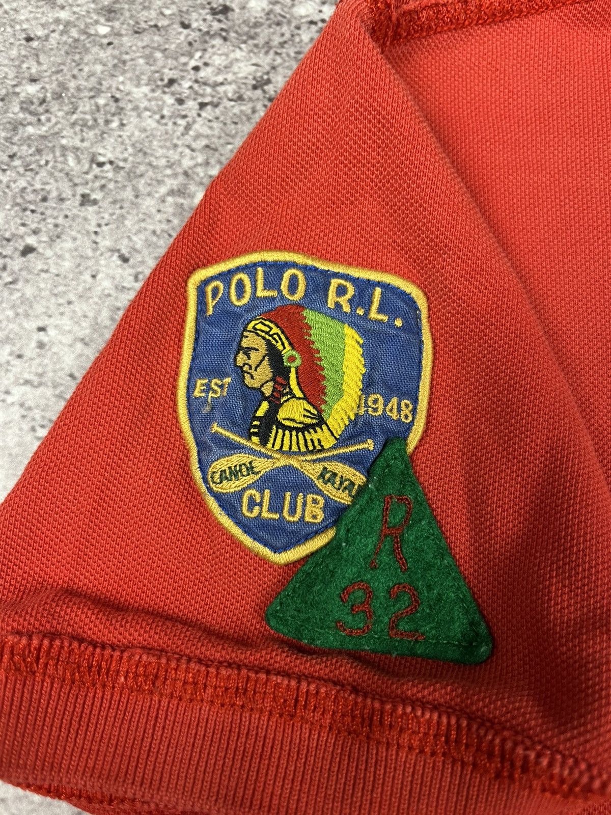 Polo Ralph Lauren × Rugby Ralph Lauren × Vintage Polo RL Canoe Kayak Club Polos 90s Size US S / EU 44-46 / 1 - 3 Thumbnail