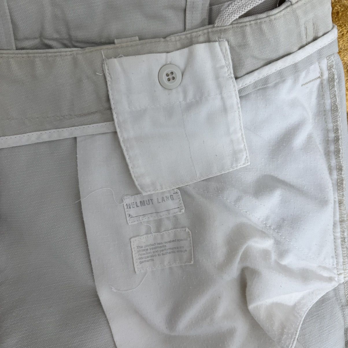 Helmut Lang Helmut Lang Vintage Canvas Astro Biker Pants Size US 34 / EU 50 - 13 Thumbnail