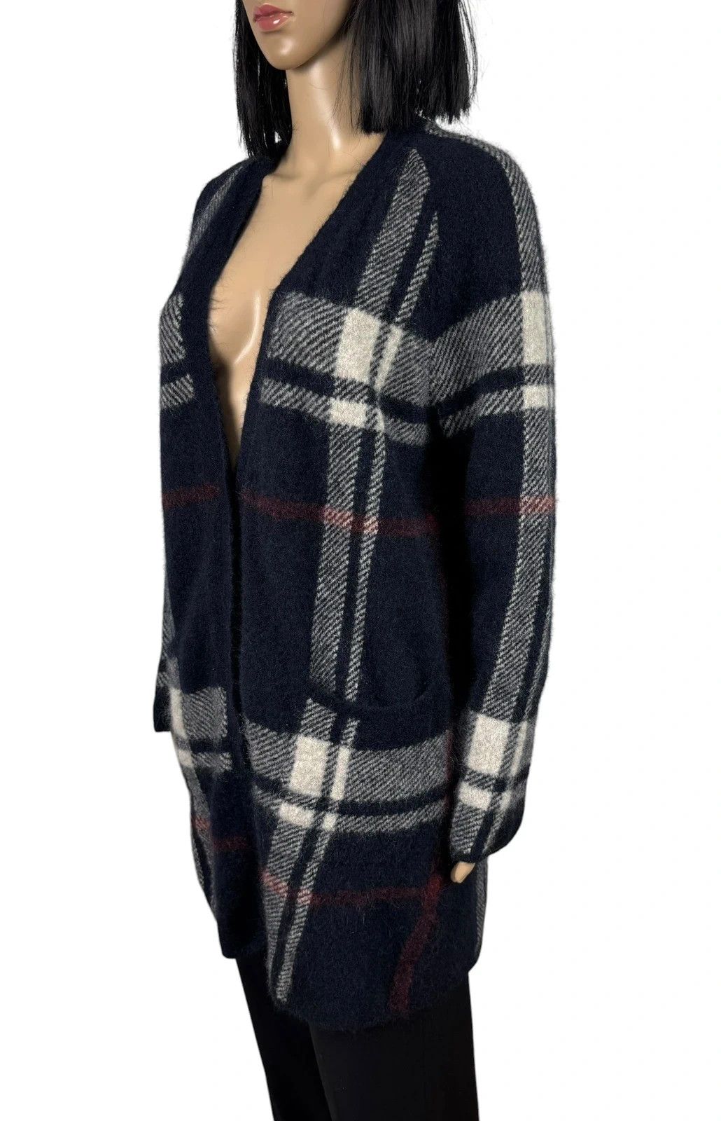 Max Mara S’ Max Mara Wool Mohair Cardigan Plaid size S Size S / US 4 / IT 40 - 5 Thumbnail