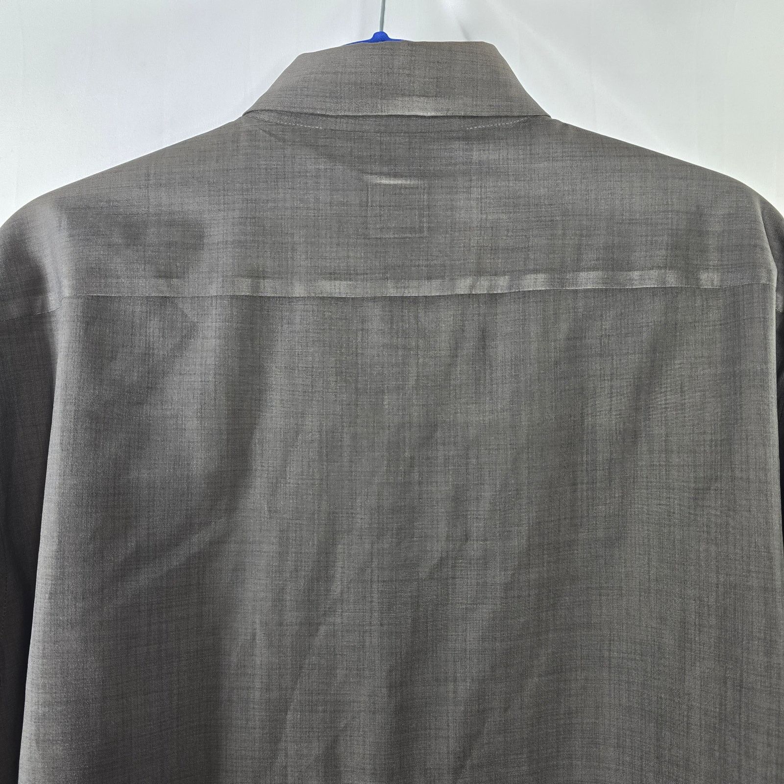 Hugo Boss Men's Boss Hugo Boss Brown Gray Button-up Shirt Size Large Size US L / EU 52-54 / 3 - 8 Thumbnail