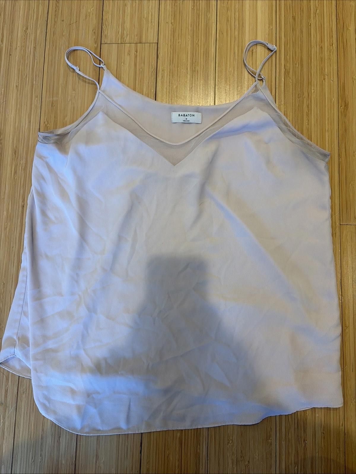 Aritzia Babaton Aritzia Sleeveless Blouse Pink Size M Size M / US 6-8 / IT 42-44 - 1 Thumbnail