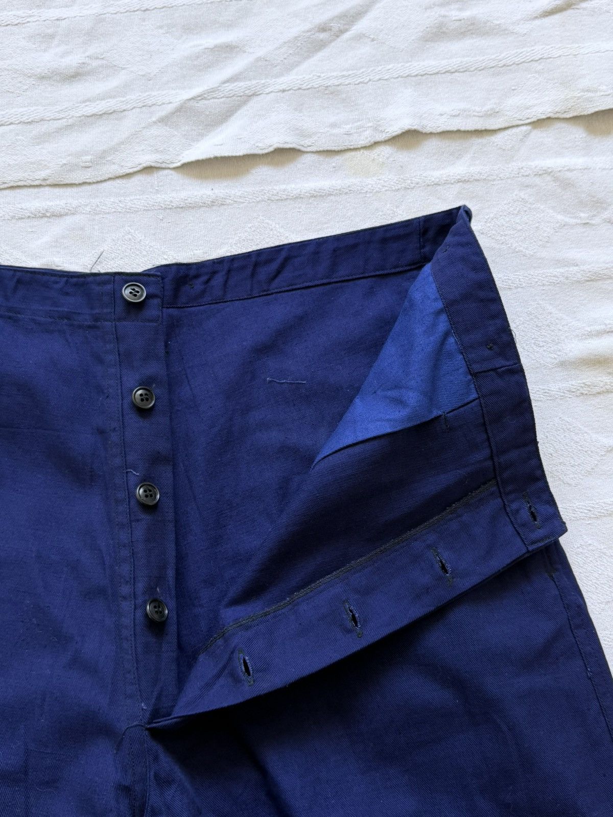 Vetra Vintage 80s French Workwear Sanfor Pants Size US 32 / EU 48 - 7 Thumbnail