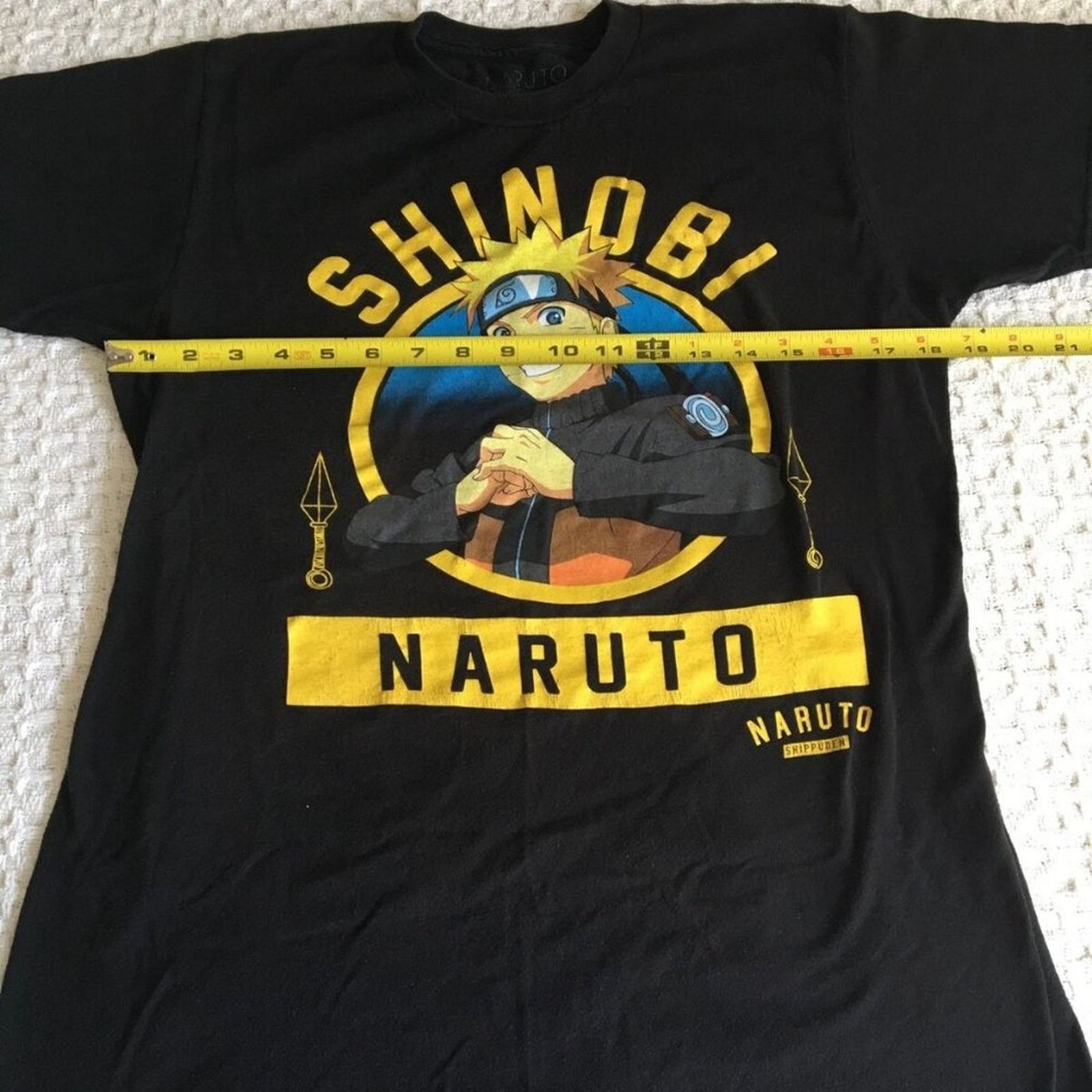 SHIPS Mens Naruto Shippuden Shinobi Tee T-Shirt Size Medium Size US M / EU 48-50 / 2 - 4 Thumbnail