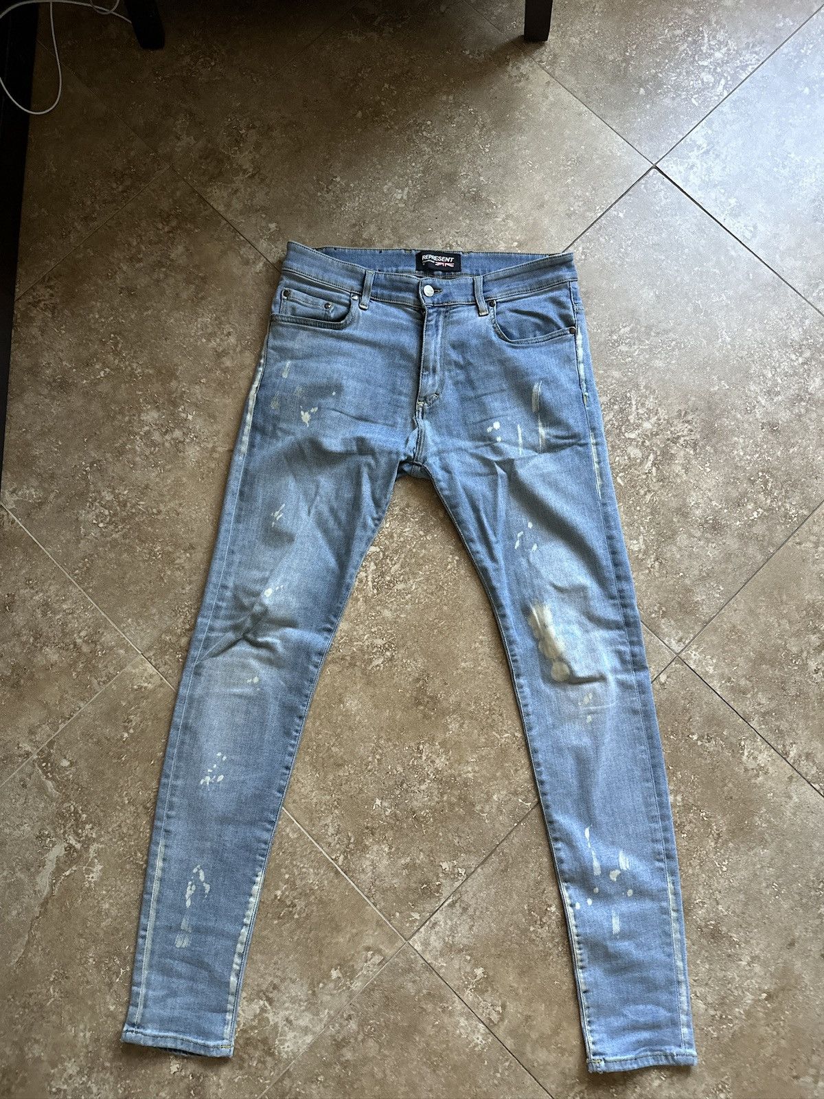 Represent Clo. Represent Clo Blue Denim Size US 32 / EU 48 - 1 Thumbnail